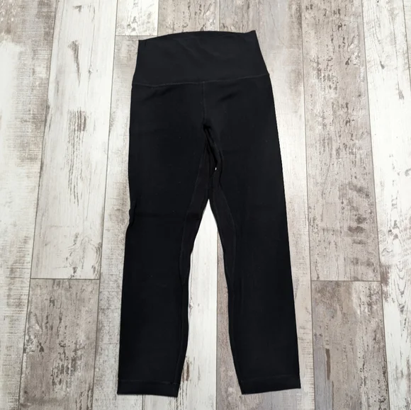 Lululemon Align HR Crop 23" Tights Size 4 LW6BGJS black - Picture 3 of 6